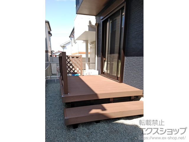 神奈川県横浜市ののウッドデッキ リウッドデッキ 200 施工例
