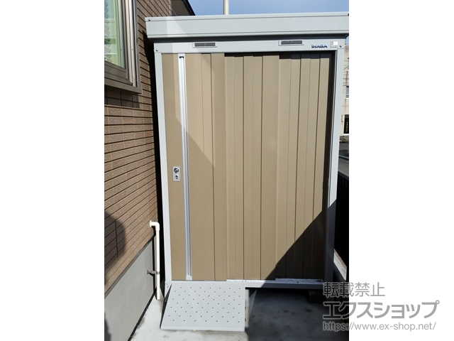 新潟県新潟市のの物置・屋外倉庫 ネクスタ 一般型 1370×1370×2020（NXN-20CS） NXN-20CS-MB 施工例