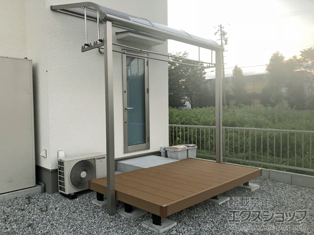 静岡県浜松市ののウッドデッキ マージウッドデッキ 施工例