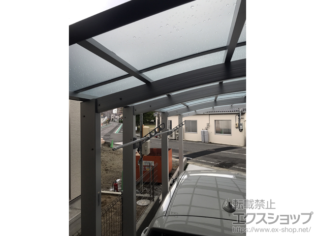 愛知県豊明市ののカーポート レイナポートグラン 縦連棟　積雪〜20cm対応 施工例