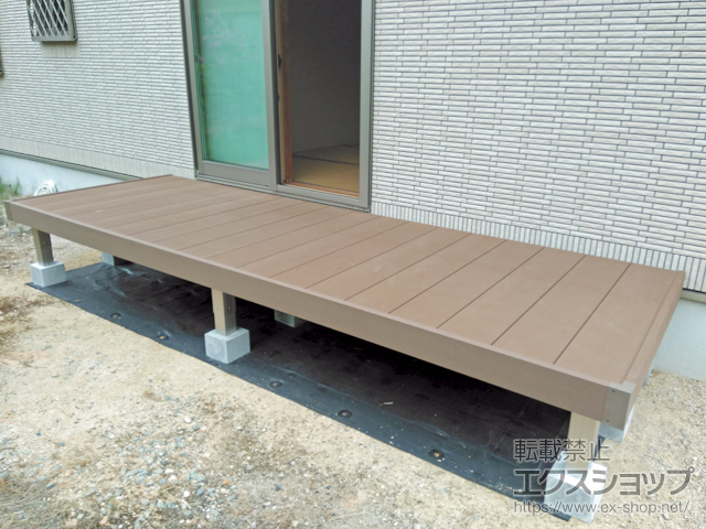 島根県松江市ののウッドデッキ マージウッドデッキ 施工例