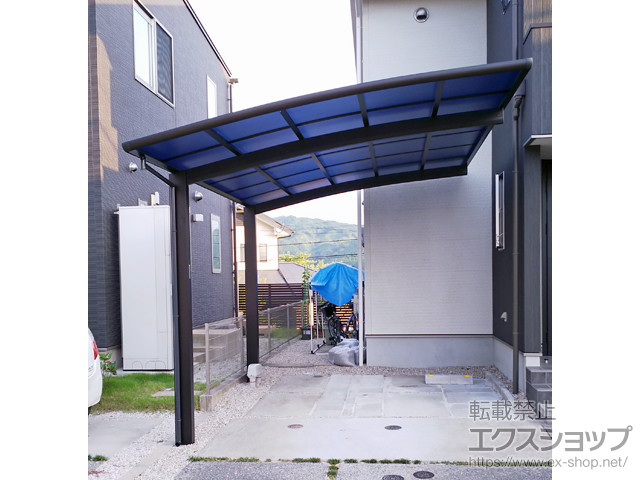 福岡県筑紫郡那珂川町ののカーポート レイナポートグラン　積雪〜20cm対応 施工例