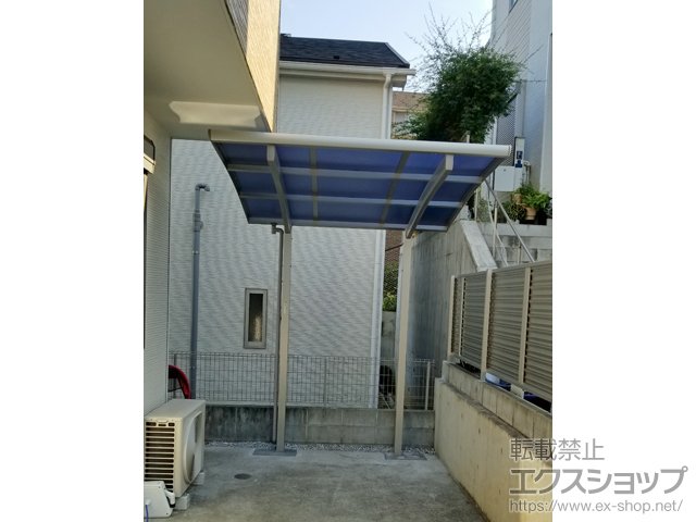 神奈川県川崎市ののサイクルポート・駐輪場 レイナポートグランミニ 積雪〜20cm対応 施工例