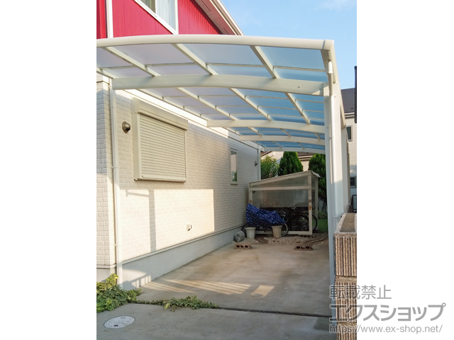 東京都町田市ののカーポート レイナポートグラン 縦連棟　積雪〜20cm対応 施工例