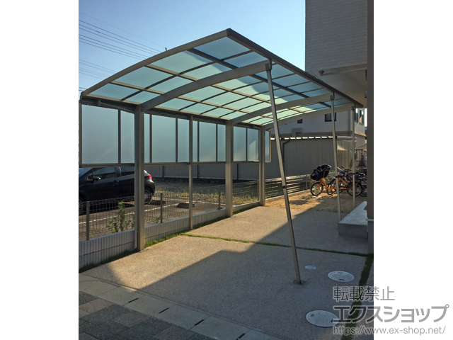 愛知県春日井市ののカーポート レイナポートグラン 延長　積雪〜20cm対応 施工例