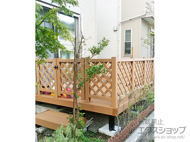 千葉県千葉市ののウッドデッキ マージウッドデッキ 施工例