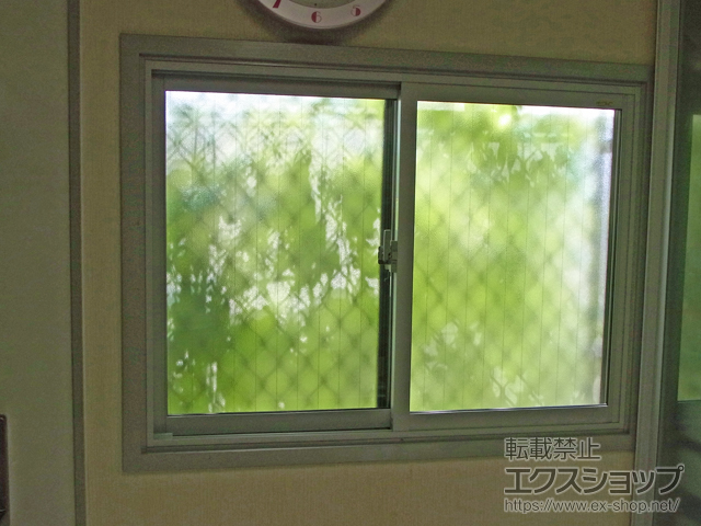 奈良県天理市のの二重窓（内窓） インプラス ダストバリア仕様 引違い窓 2枚建 施工例
