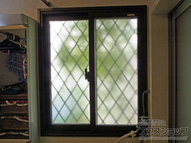 奈良県天理市のの二重窓（内窓） インプラス ダストバリア仕様 引違い窓 2枚建 施工例