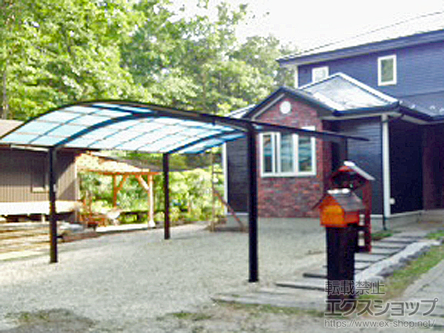 栃木県那須郡那須町ののカーポート レイナツインポートグラン　積雪〜20cm対応 施工例