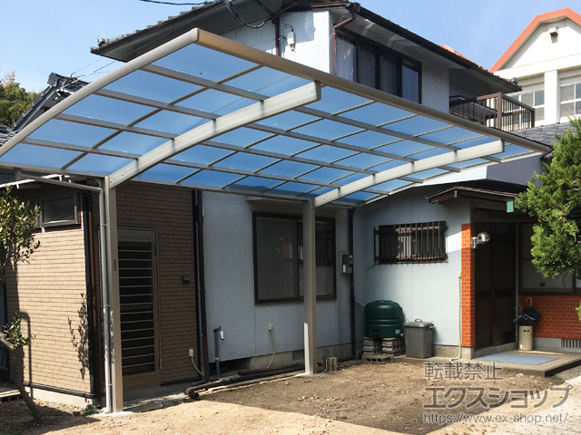 大分県別府市ののカーポート レイナポートグラン　積雪〜20cm対応 施工例