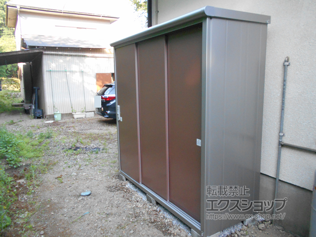 栃木県大田原市のの物置・屋外倉庫 エスモ 一般型 （ESE-1907A） 施工例