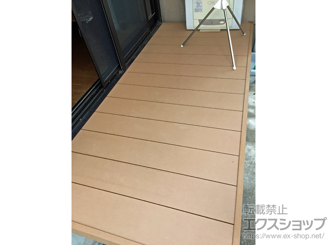 大阪府富田林市ののウッドデッキ マージウッドデッキ 施工例