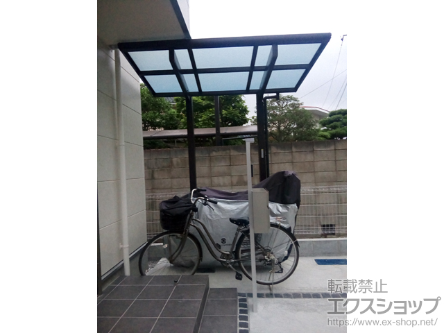 神奈川県横浜市ののサイクルポート・駐輪場 エフルージュグランミニ 積雪〜20cm対応 施工例