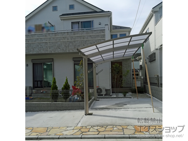 神奈川県横浜市ののカーポート プレシオスポート 積雪〜20cm対応 施工例