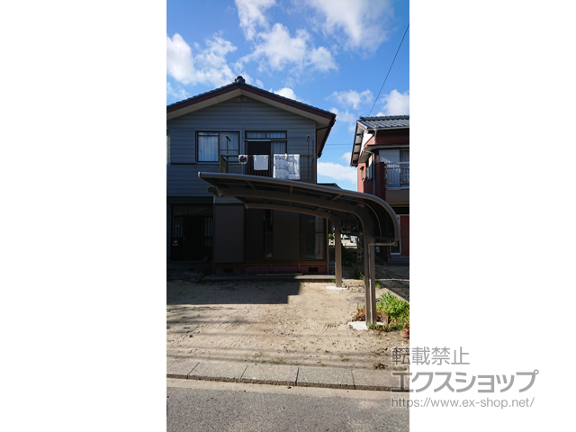 愛知県岡崎市のLIXIL リクシル（トステム）のカーポート テールポートシグマIII 積雪〜20cm対応 施工例