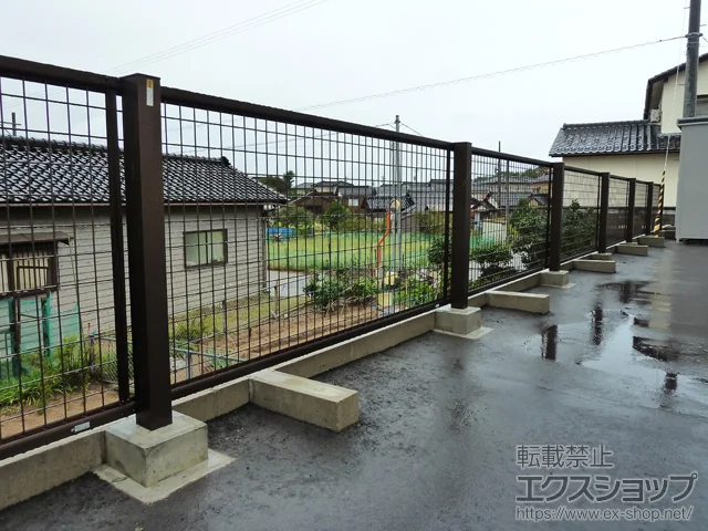 石川県羽咋市のYKKAPフェンス・柵・塀施工例(シンプレオフェンス 石川県羽咋市のYKKAPフェンス・柵・塀施工例(シンプレオフェンス