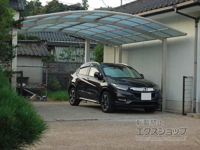 島根県大田市ののカーポート レイナツインポートグラン　積雪〜20cm対応 施工例