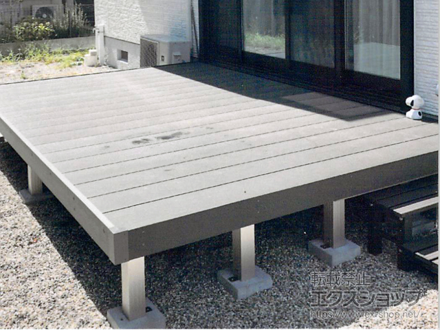 三重県名張市ののウッドデッキ リウッドデッキ 200 施工例