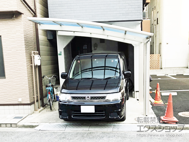 大阪府堺市ののカーポート レイナポートグラン　積雪〜20cm対応 施工例