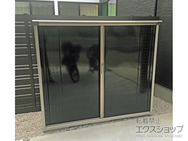 福岡県福岡市のの物置・屋外倉庫 グランプレステージジャンプ 1879×750×1600 GP-197B-F-CK 施工例