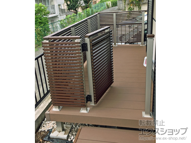 神奈川県横浜市ののウッドデッキ リウッドデッキ 200 施工例