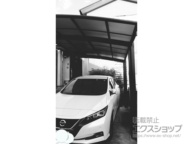 静岡県藤枝市ののカーポート レイナポートグラン　積雪〜20cm対応 施工例