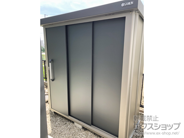 愛知県あま市のの物置・屋外倉庫 エスケーエイト SK8-50 一般型 1800×800×1940 SK8-50-GK 施工例