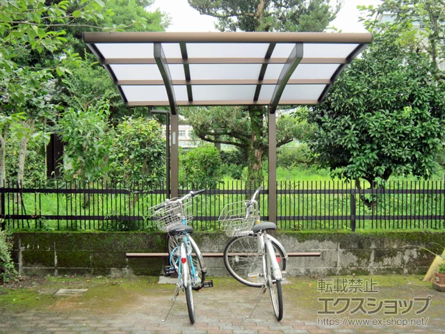 宮崎県西都市のValue Selectのサイクルポート・自転車置き場 プレシオスポート ミニ 積雪～20cm対応 施工例