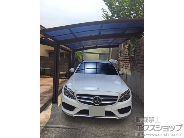 兵庫県芦屋市ののカーポート レイナポートグラン　積雪〜20cm対応 施工例