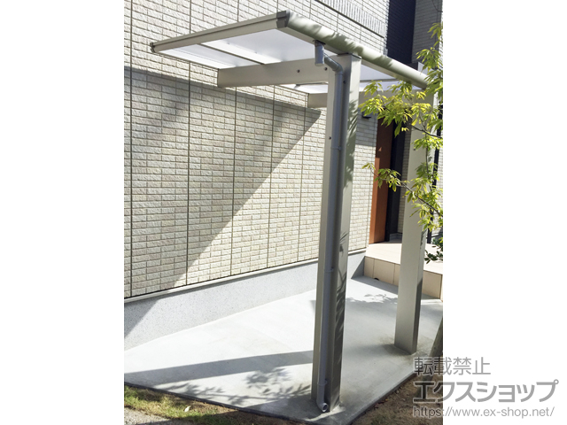 福岡県糟屋郡新宮町ののサイクルポート・駐輪場 エフルージュグランミニ 積雪〜20cm対応 施工例