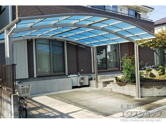 東京都八王子市ののカーポート レイナツインポートグラン　積雪〜20cm対応 施工例