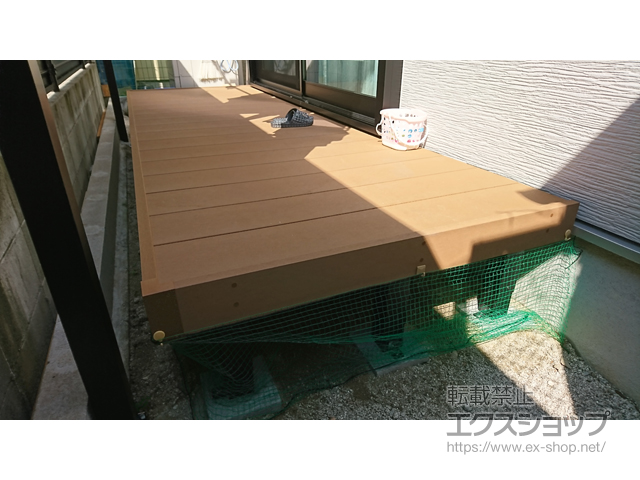 福岡県福岡市ののウッドデッキ マージウッドデッキ 施工例