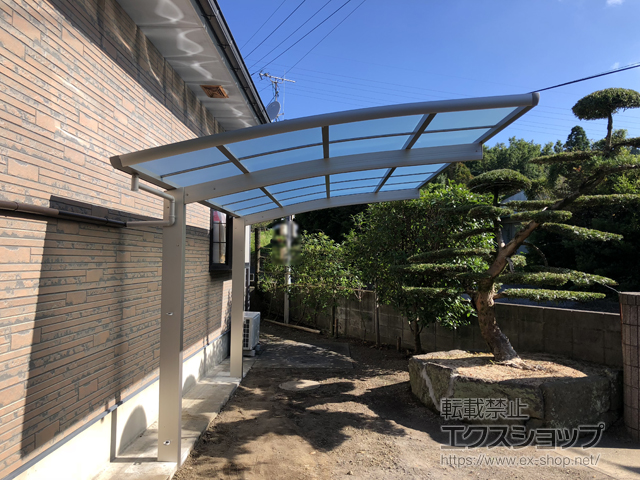 鹿児島県指宿市ののカーポート レイナポートグラン　積雪〜20cm対応 施工例