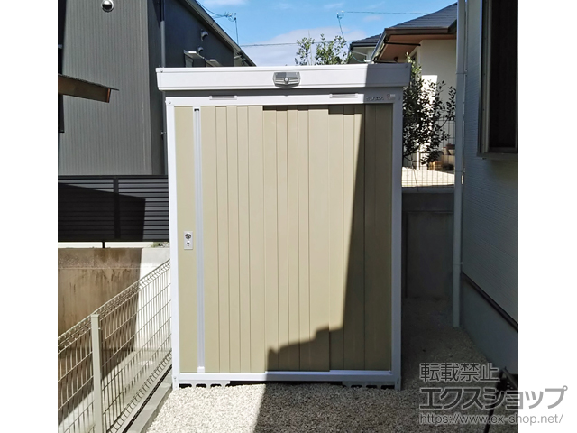 佐賀県多久市のの物置・屋外倉庫 ネクスタ 一般型 NXN-41CS　MB 施工例