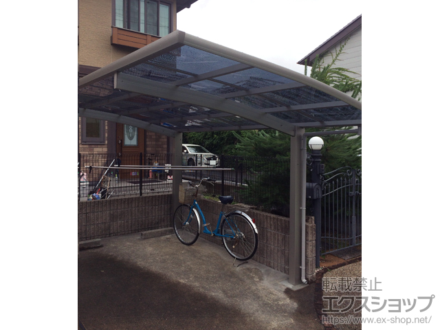 京都府京都市ののカーポート プレシオスポート 積雪〜20cm対応 施工例