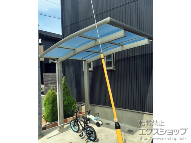 神奈川県高座郡寒川町ののサイクルポート・駐輪場 レイナポートグランミニ 積雪〜20cm対応 施工例