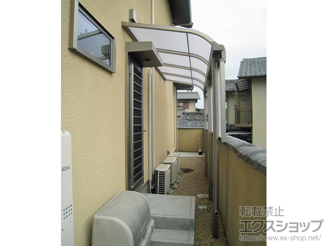 京都府京都市ののテラス屋根 スピーネ R型 テラスタイプ 単体 積雪〜20cm対応 施工例