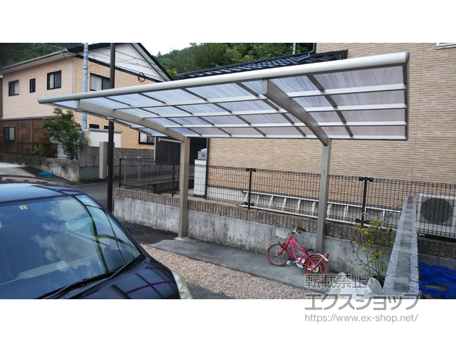 徳島県阿南市ののカーポート レイナポートグラン　積雪〜20cm対応 施工例