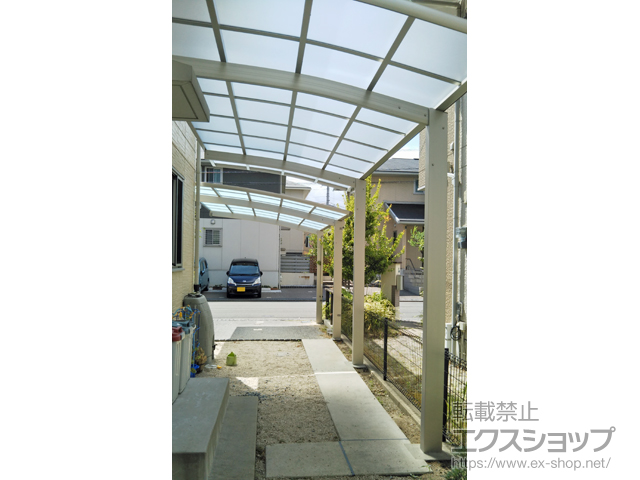 福岡県北九州市ののカーポート レイナポートグラン　積雪〜20cm対応 施工例