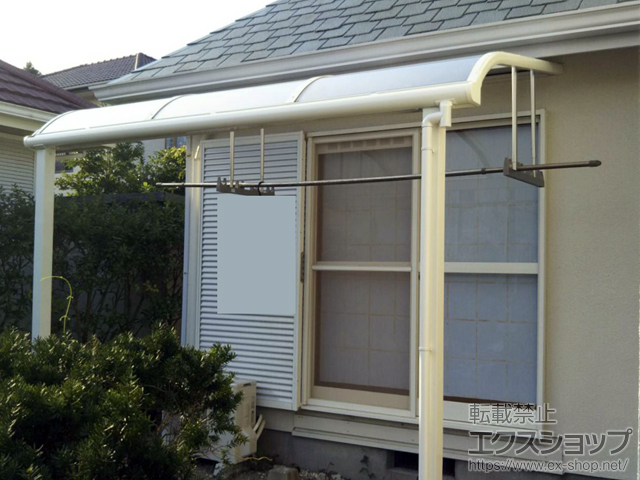 千葉県夷隅郡御宿町ののテラス屋根 ヴェクターテラス R型 テラスタイプ 単体 積雪〜20cm対応 施工例