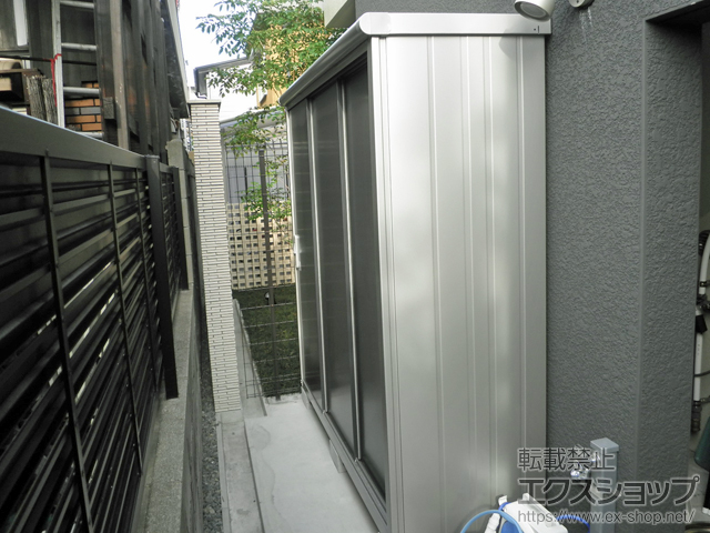 兵庫県西宮市のの物置・屋外倉庫 エスモ 一般型 1950×650×1959（ESE-1906A） ESE-1906A-SM 施工例