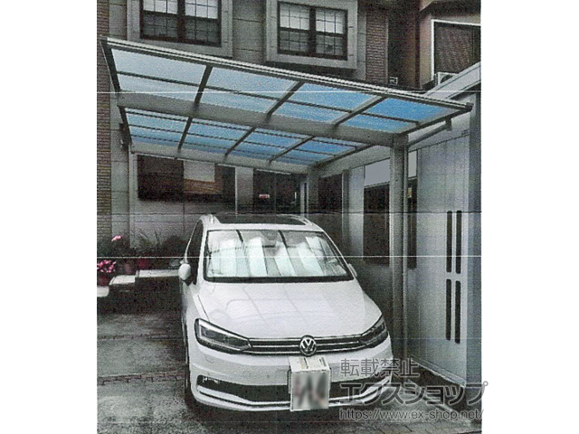 京都府京都市ののカーポート エフルージュグラン　積雪〜20cm対応 施工例