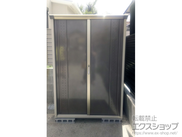 福岡県福岡市のの物置・屋外倉庫 グランプレステージジャンプ 1304×900×1900 GP-139A-T-CB 施工例