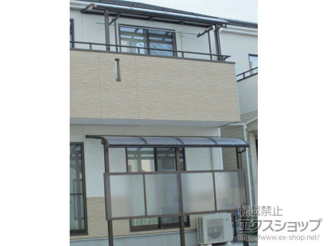 埼玉県飯能市ののテラス屋根 ヴェクターテラス R型 テラスタイプ 単体 積雪〜20cm対応 施工例