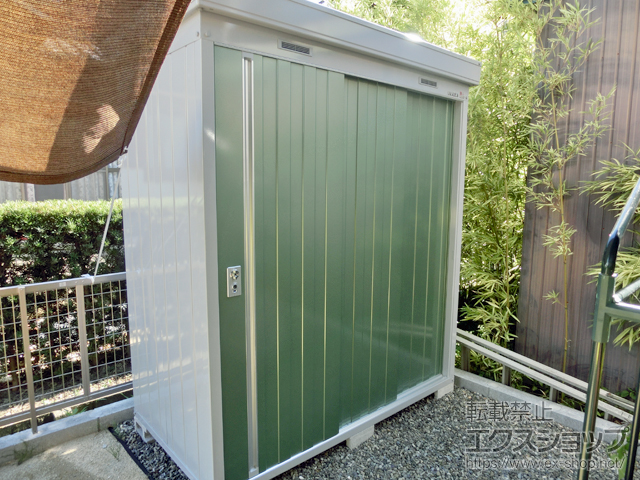 岐阜県大垣市のの物置・屋外倉庫 ネクスタ 一般型 1790×950×2020（NXN-17S） NXN-17S-OG 施工例