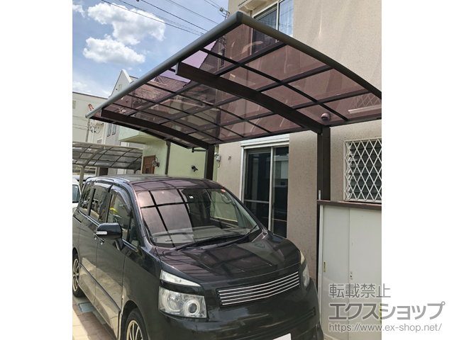 大阪府交野市ののカーポート レイナポートグラン　積雪〜20cm対応 施工例