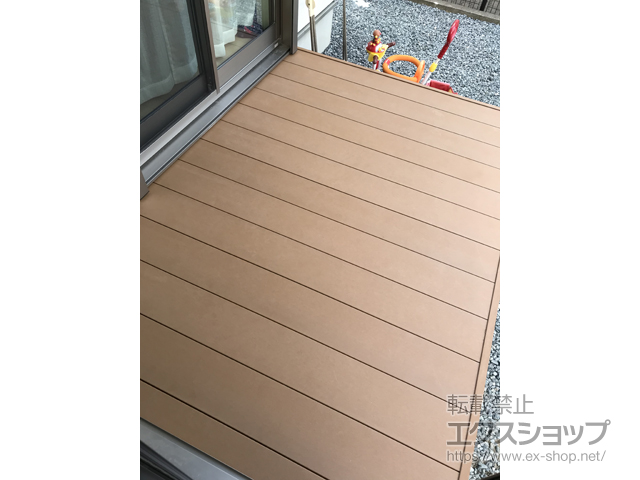 福岡県福岡市ののウッドデッキ マージウッドデッキ 施工例