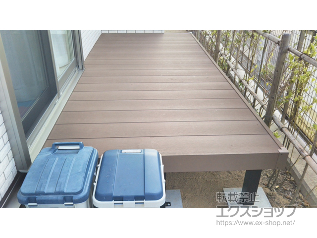 兵庫県三田市ののウッドデッキ リウッドデッキ 200 施工例