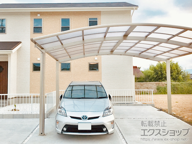 三重県員弁郡東員町ののカーポート レイナツインポートグラン　積雪〜20cm対応 施工例