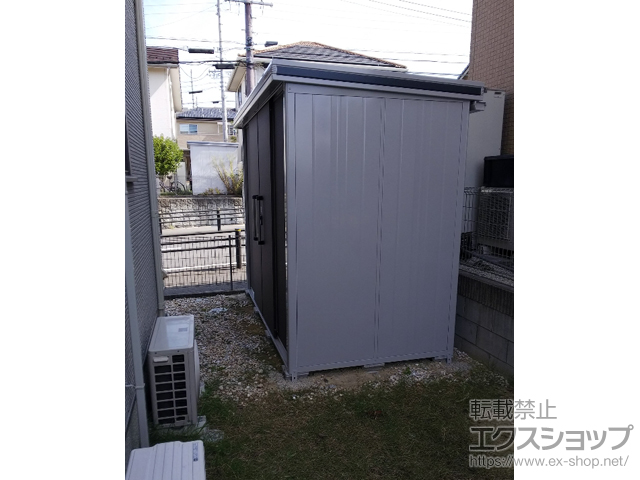 愛知県知多郡阿久比町のの物置・屋外倉庫 エルモ 一般型 2920×1520×2360 LMD-2915H-DW 施工例